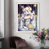 Бриллиантовая живопись 2024 Новый бриллиант Diao's Deam's Dream о середине лета Night Dream Cartoon Pat в Diamond Cross, вышитая спальня Студент ручной работы ручной работы