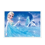 Новая бриллиантовая живопись 2024 Cartoon Girl спальня 5d Full Diamond Ice and Snow, аниме аниме Aisha Dot Diamond Cross Stitch