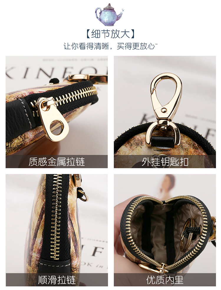 Túi xách nữ Hàn Quốc dễ thương sáng tạo ví nhỏ mini phim hoạt hình nhỏ túi tiền xu túi xe móc chìa khóa túi khóa túi xách
