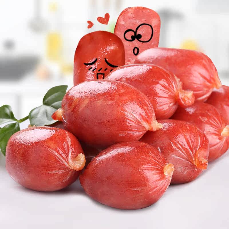 Joywan Rose Meat Dates 130g * 5 Bag Open Bag I.e. Meat Date Small Sausage Pork Small Sausage Snacks Snack Food