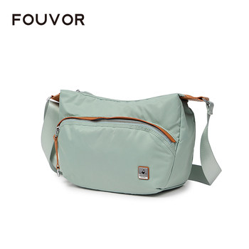 Fouvor Women's Nylon Large-Capacity Casual Shoulder Bag for Moms, Lightweight Oxford Cloth Women's Bag, Dumpling Crossbody Bag
