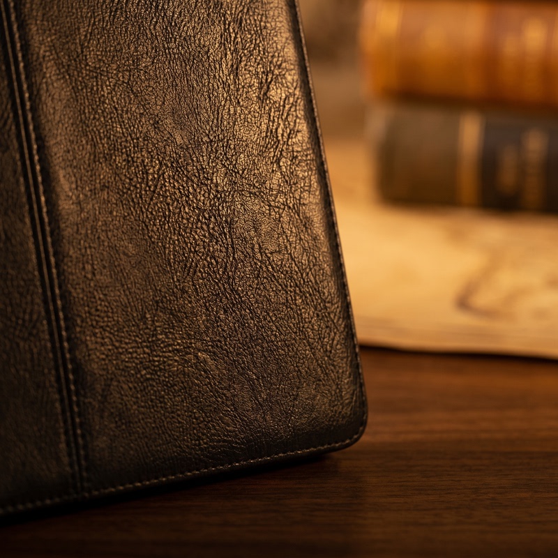 New Genuine Leather Tablet Protective Case Suitable for Samsung Galaxy Tab S9 with Pen Slot, S9+ 12.4inch, S8 Fe10.9 Case, S9 Ultra 14.6inch Stand, Anti-Drop Full-Cover Flip Cover