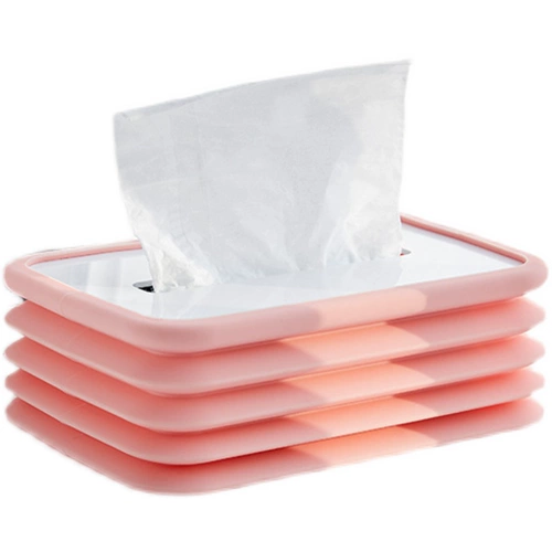 Креативная кремниевая коробка ткани складывание и подъем для дома ресторан кофейный столик гостиная. Рисование бумажная коробка простая коробка для хранения автомобилей