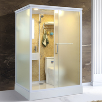 Shower room Whole bathroom Household hotel whole bathroom One-piece waterproof mobile bathroom with toilet