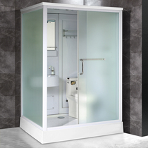 Shower room Integral bathroom Household integrated bathroom Rectangular bath room bathroom integral toilet