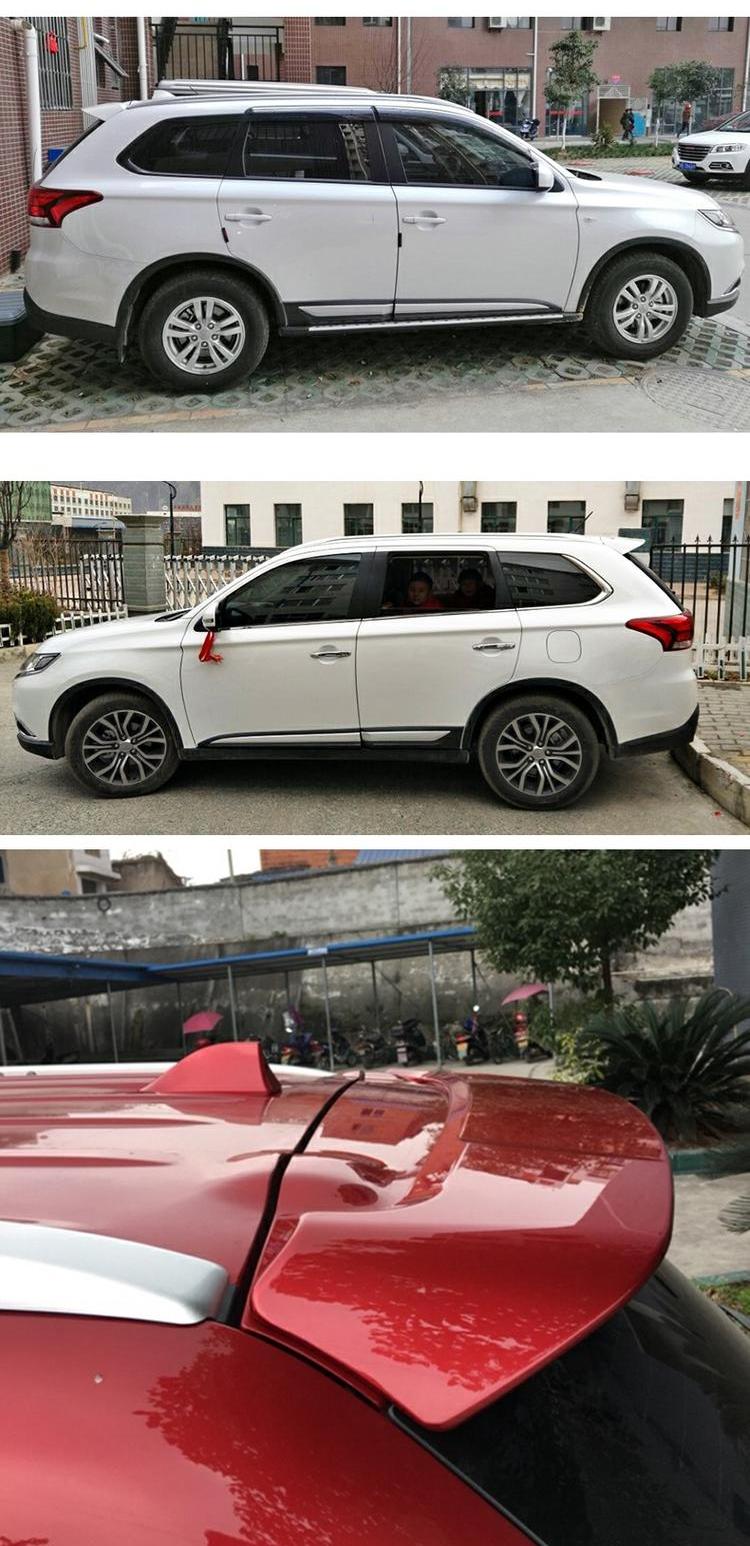 Mitsubishi Outlander đuôi lớn 13-18 new Outlander sửa đổi đặc biệt mở rộng top wing cánh cố định đấm miễn phí