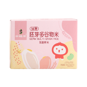 米粒芳有机胚芽米谷物可搭配营养辅食粥米