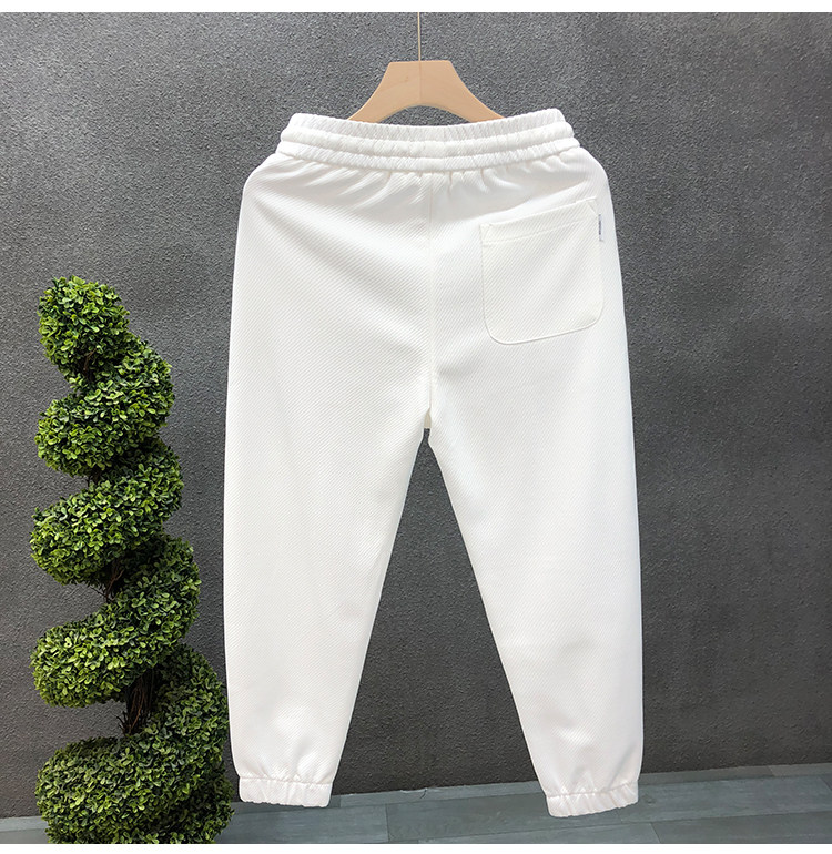 Herren Sweatpants Bestickt Mit Lockerer Passform Für Freizeit_voghion.com
