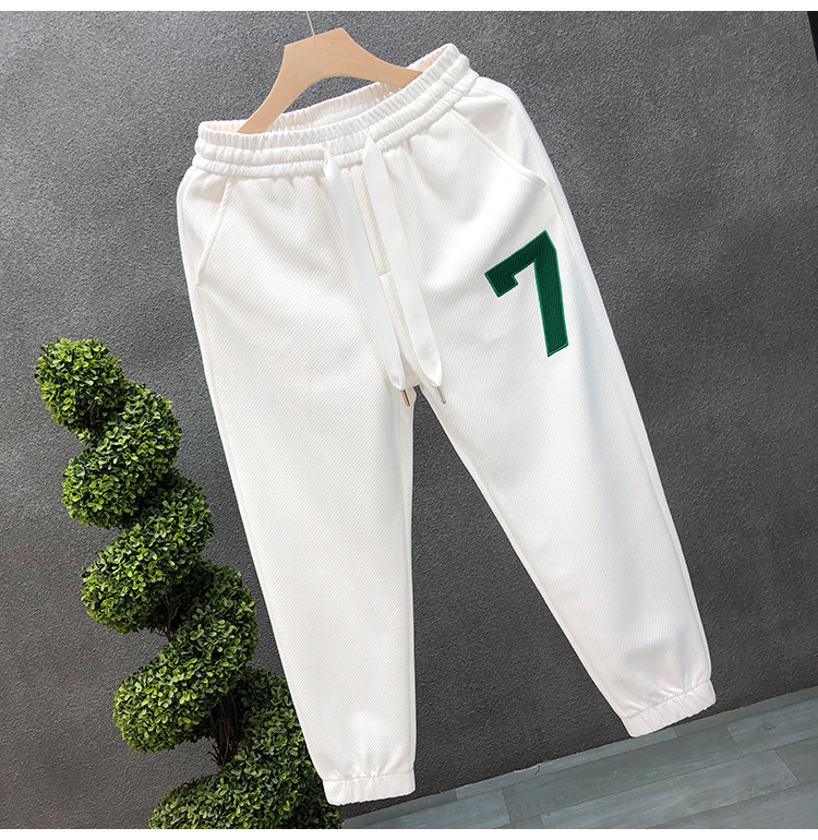 Herren Sweatpants Bestickt Mit Lockerer Passform Für Freizeit_voghion.com