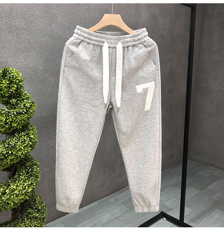 Herren Sweatpants Bestickt Mit Lockerer Passform Für Freizeit_voghion.com