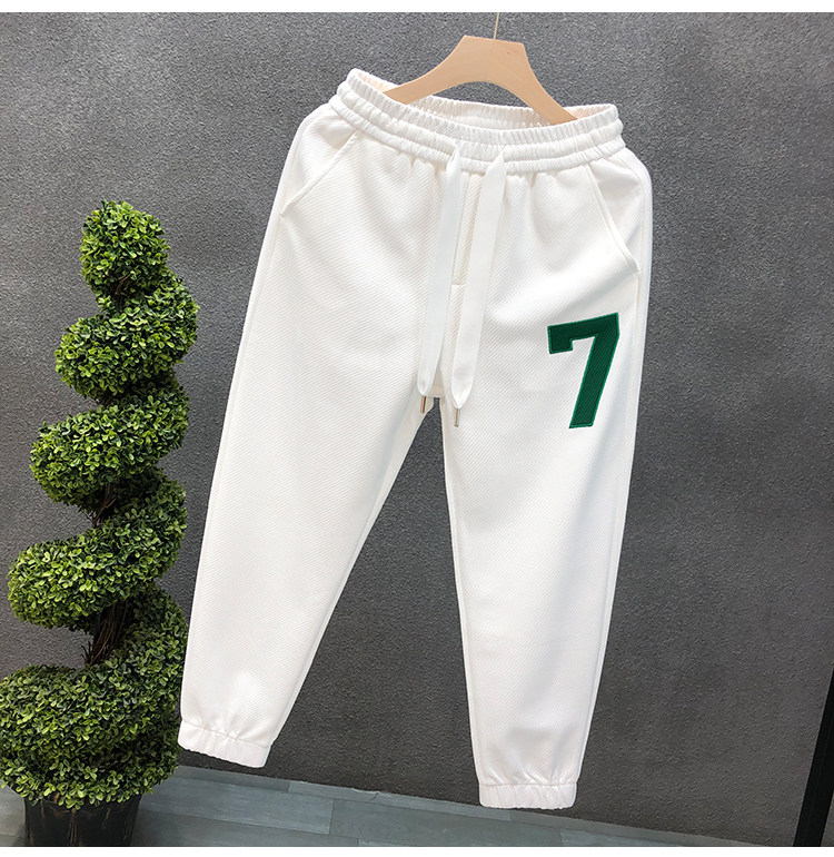 Herren Sweatpants Bestickt Mit Lockerer Passform Für Freizeit_voghion.com