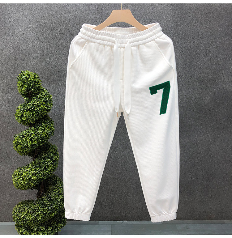 Herren Sweatpants Bestickt Mit Lockerer Passform Für Freizeit_voghion.com