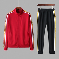 2022 New Couple Casual Spring and Fall Color Costume Team to outdoor custom brand clothing