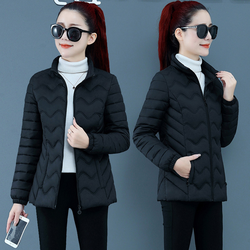 Winter down Cotton Jacket for Women 2025 Petite Slim Fit Cotton Coat Loose Cotton Padded Jacket Plus Size Lightweight Workwear Jacket