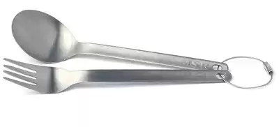 (Shi Jia) MSR 321150 Titan Fork Spoon ultra-light titanium tableware Fork Spoon set