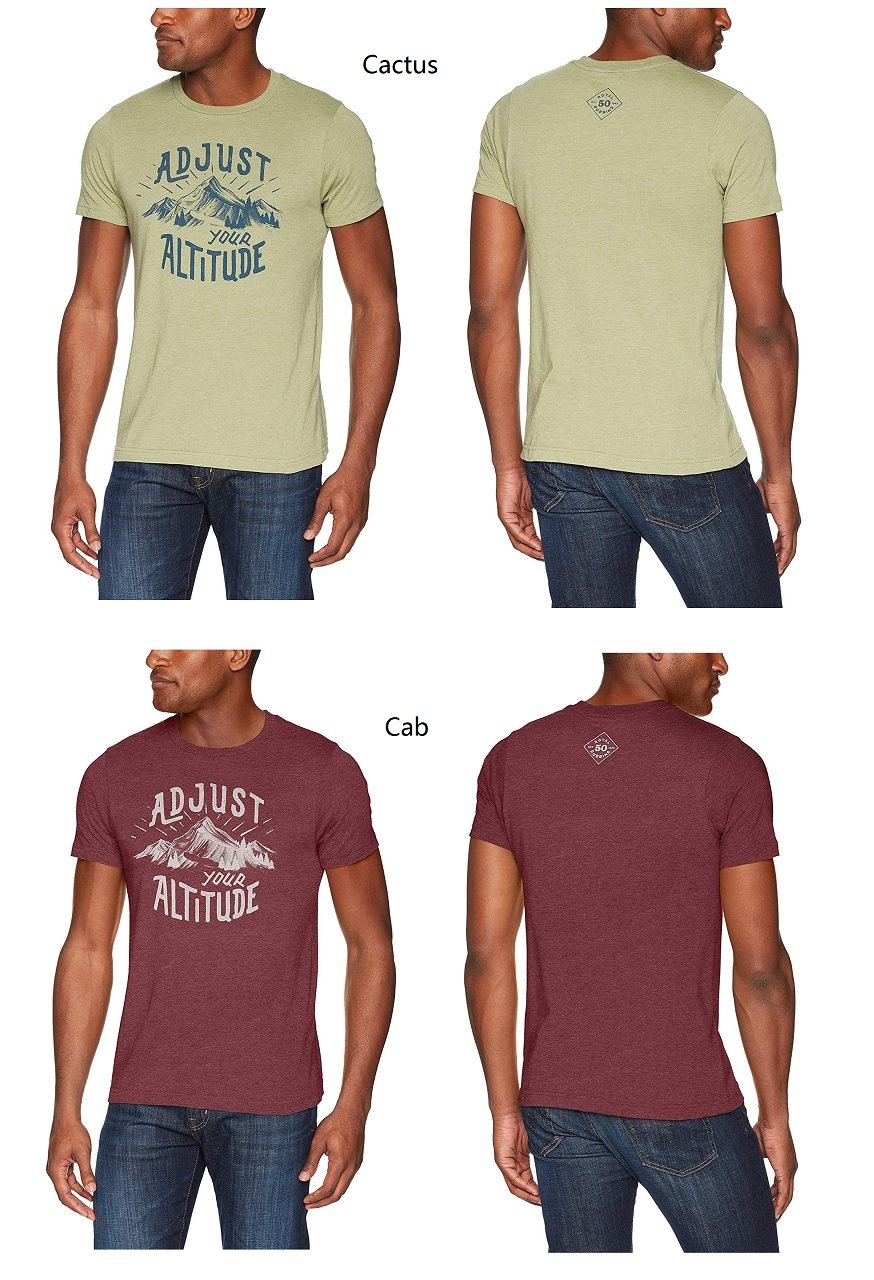 Royal Robbins 71141 Altitiude Graphic Men's Quick Dry Breathable Antibacterial Deodorant T-Shirt