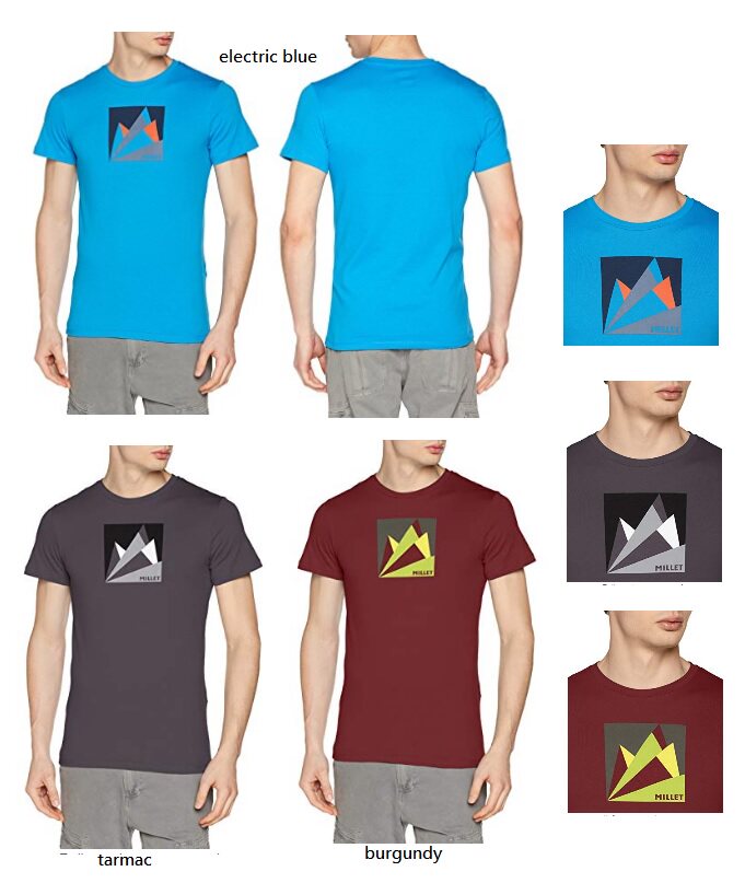 (Stoke) Millet to find Lean Fantain MIV7773 men's soft and comfortable organic cotton T-shirt-Taobao