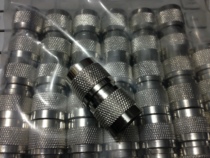 Double male 50-12 feeder n-jj pair connector n-type male turn n-type male head 1 2 feeder straight-through head
