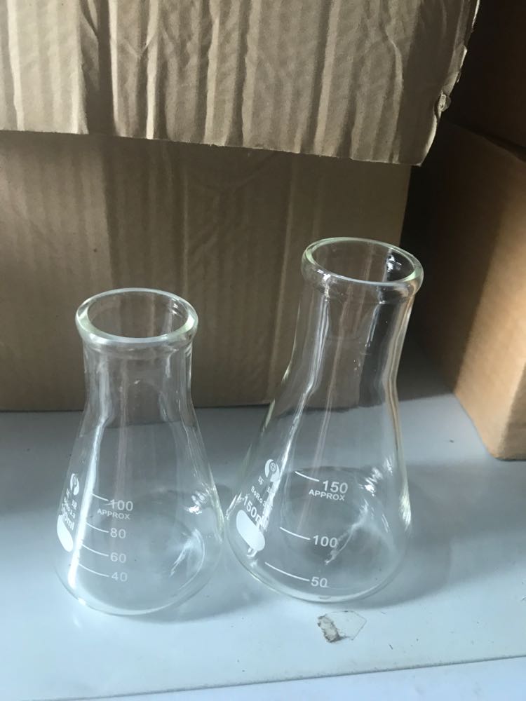 环球牌玻璃三角烧瓶 锥形瓶 50ml100ml150ml200ml250ml500ml1000m