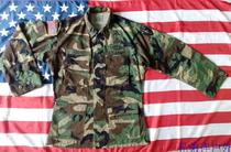 US imported military version of BDU four-color jungle do war clothes mens outdoor jacket