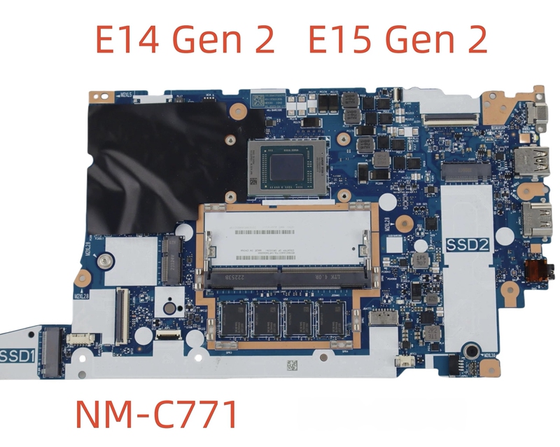 Lenovo ThinkPad R14 E14 E15 Gen 2 Motherboard Nm- C771 Motherboard