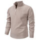 Men's casual pullover sweater jacket plus velvet sweatshirt autumn and winter 8993
