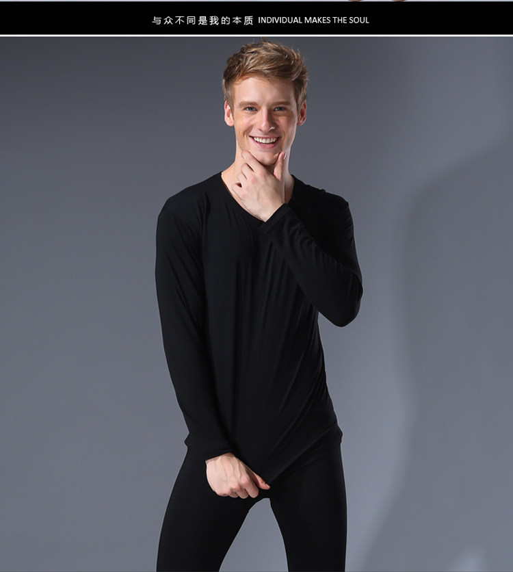 Sous-vêtement thermo jeunesse simple en viscose - Ref 747838 Image 22