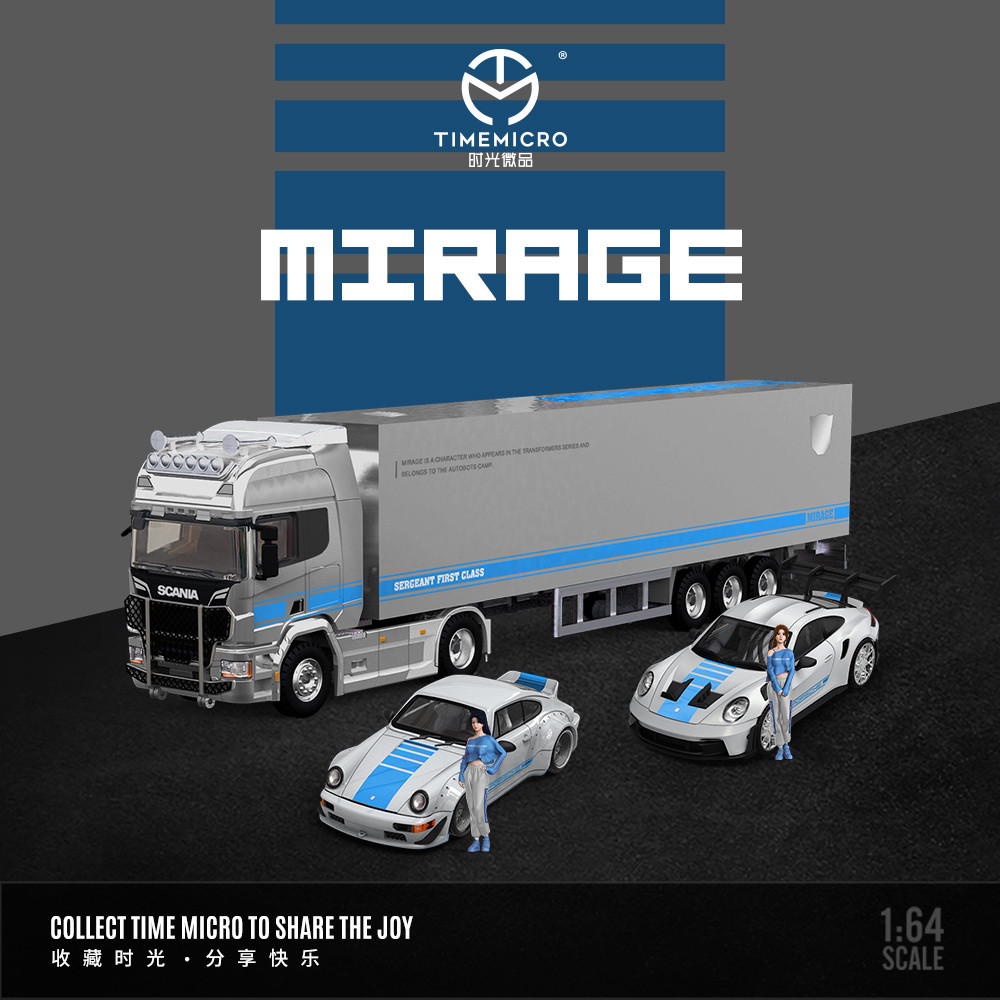 TM 1:64 Scania, Truck, Marlboro, Dragon and Phoenix, Black
