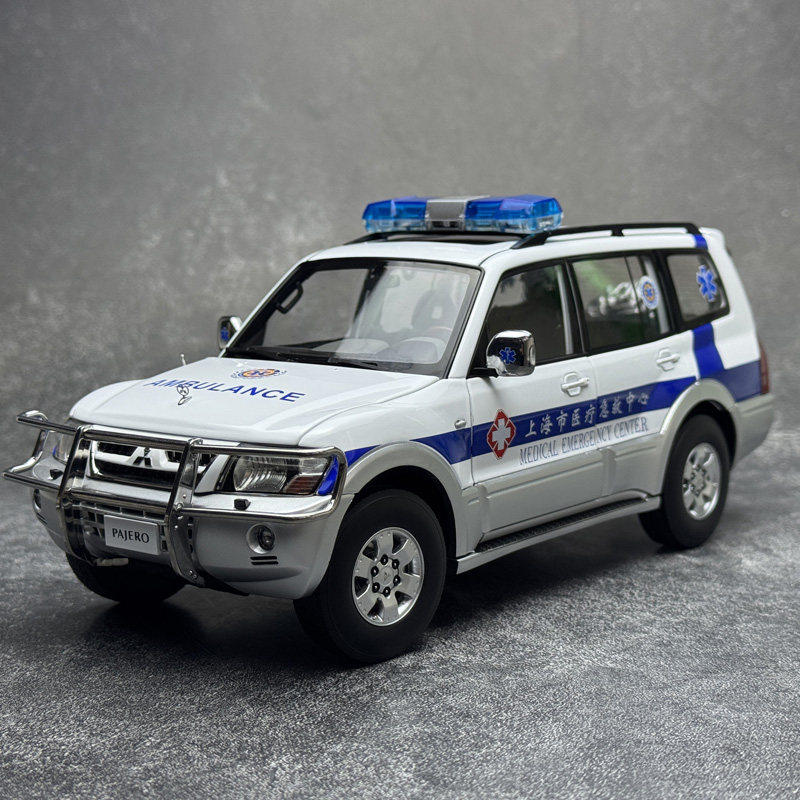 精密完成模型 YC Model 1:18 三菱帕杰罗V73合金全开模型，超还原的梦幻玩具！(๑•̀ㅂ