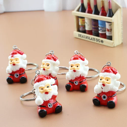 Рождественский мультяшный брелок, детская подвеска для раннего возраста, подарок на день рождения