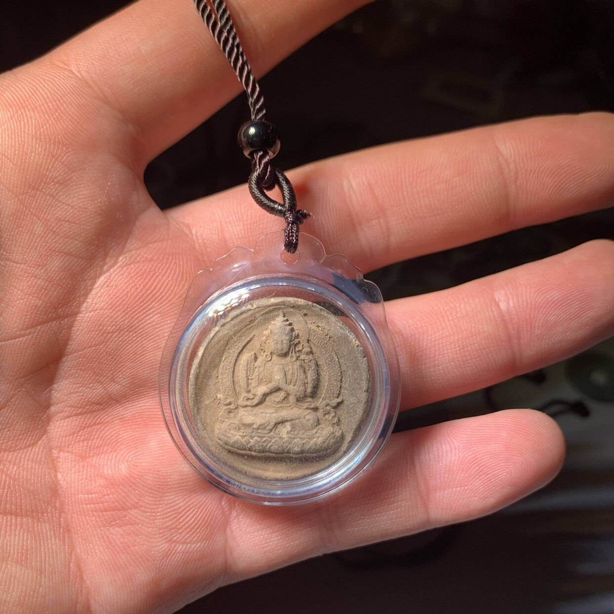 The Qing Dynasty wiped out the Buddha in the Tibetan good and the mud was made and made a rubbed equivalent to the building of a Buddha-Taobao