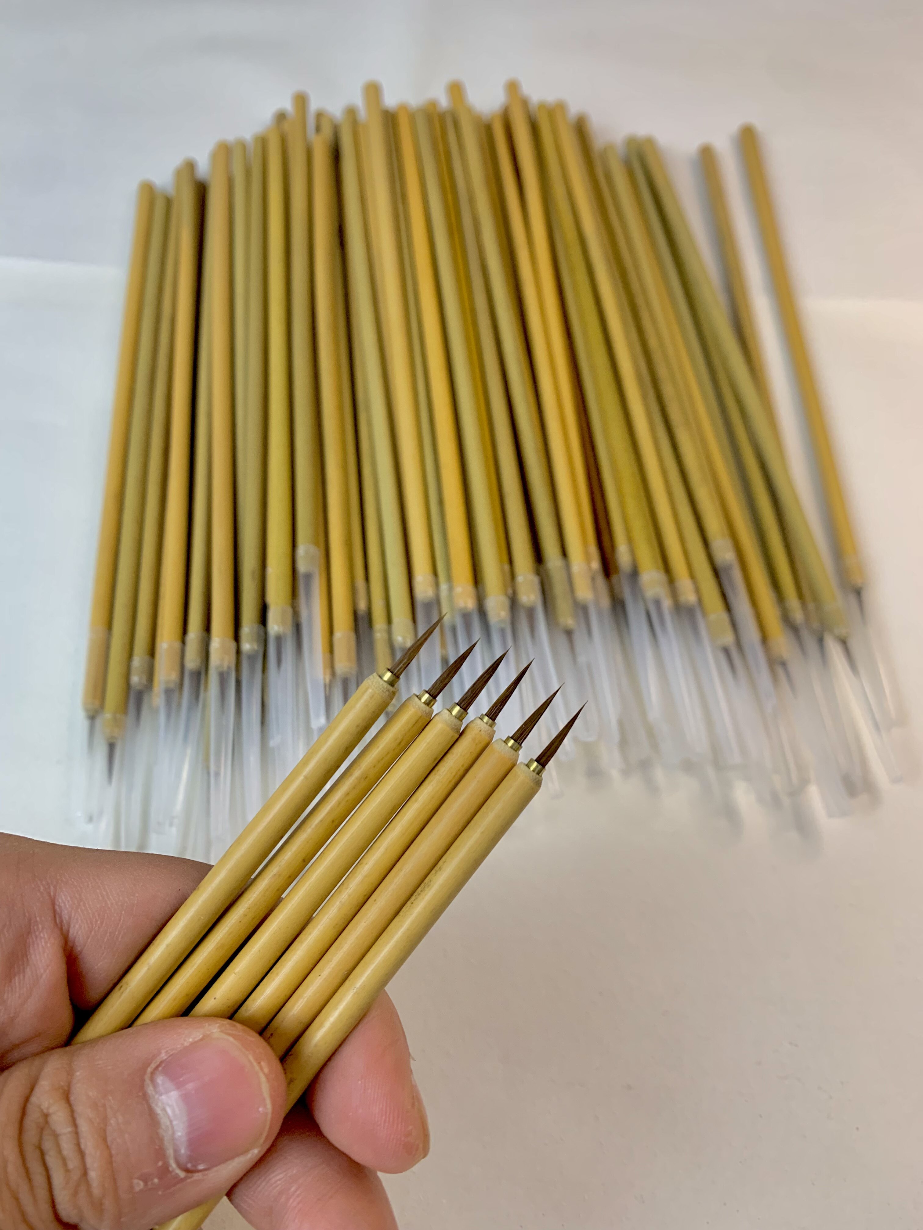 【超级细】勾线笔工笔画勾线笔勾边笔美甲尼龙水粉油画丙烯美术笔!手残党也能画出神仙线条!-毛笔-淘宝好物网