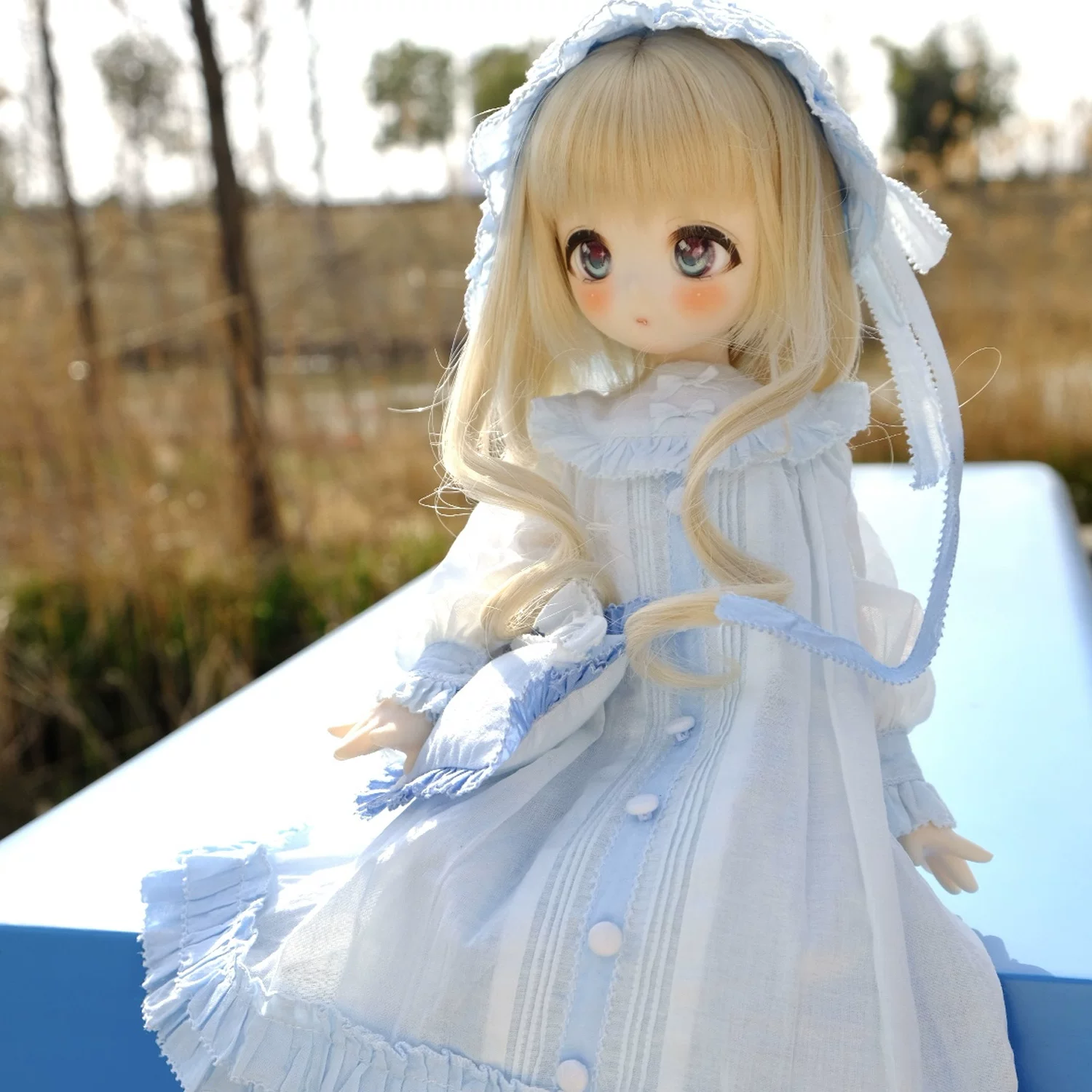 [Pillow fairy tale series-сонные общаги] Платье для куклы BJD длинная юбка спальное платье юбка куклы 4 точки 6 точек Xiongmei