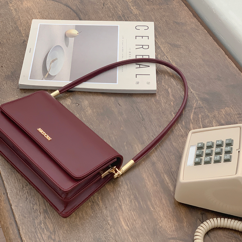 micocah grew up together bag 2022 new saddle bag women's shoulder messenger bag retro fashion exquisite