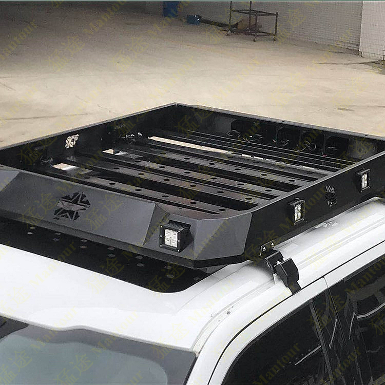 Nhập khẩu trơn raptor F150 phụ kiện bán tải off-road sửa đổi mái hành lý giá nóc khung hành lý giỏ hành lý giỏ 	giá để xe đạp trên nóc xe ô tô