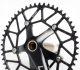 Litepro Integrated Hollow Positive and Negative Tooth Chainring Crankset 50 52 54 56 58t Modified Folding Bike P8 Single Chainring