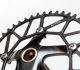 Litepro Integrated Hollow Positive and Negative Tooth Chainring Crankset 50 52 54 56 58t Modified Folding Bike P8 Single Chainring