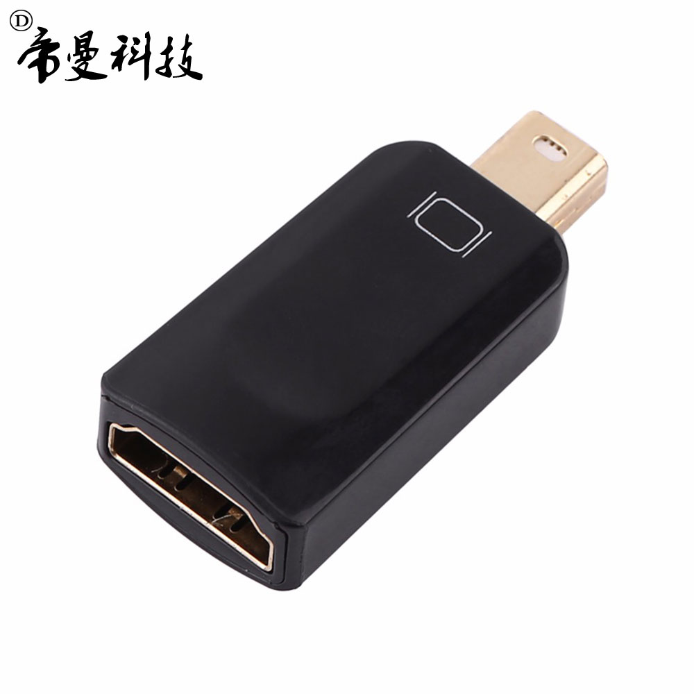 DM-HI04#Gold-plated Mini Displayport to HDMI Adapter Cable Mini DP to HDMI Converter