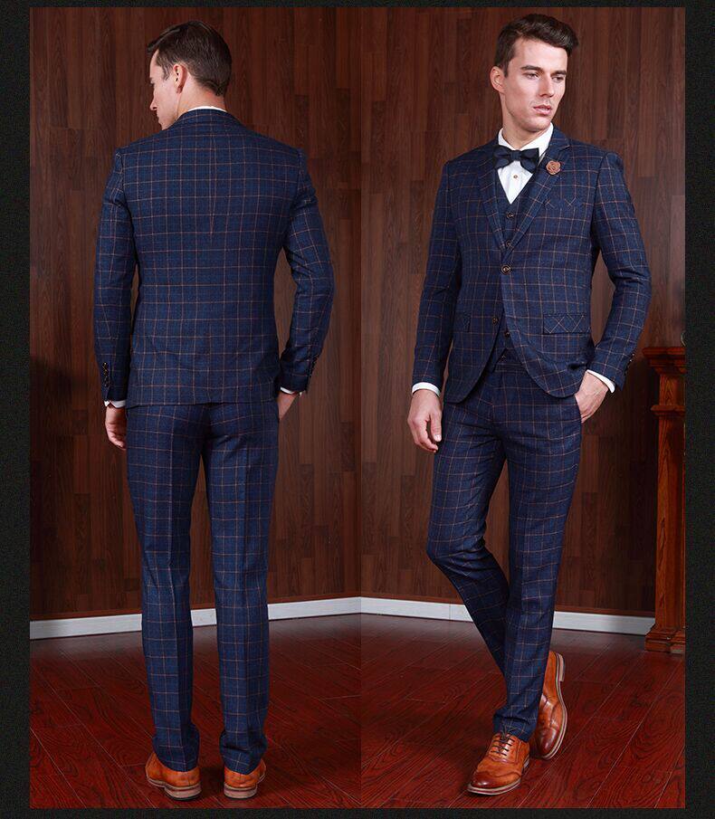 Costume homme en laine pour Quatre saisons - Ref 1554559 Image 16