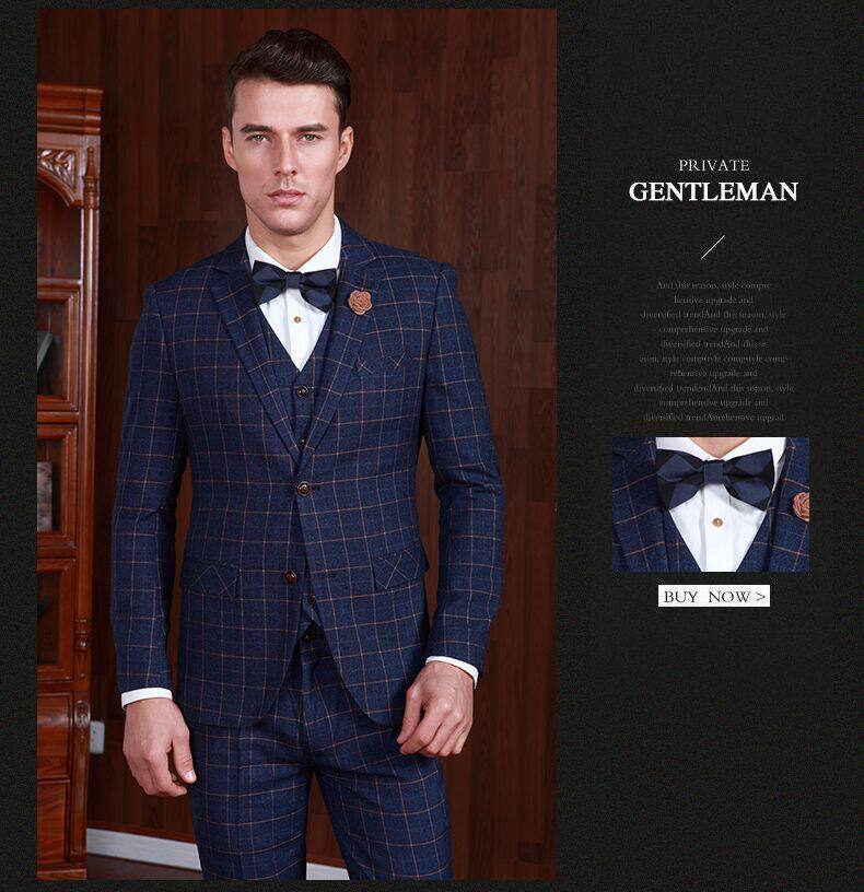 Costume homme en laine pour Quatre saisons - Ref 1554559 Image 14