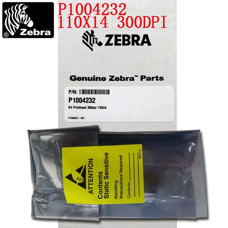 Brand new Zebra zebra 110XI4 300dpi barcode nozzle P1004232 needle mark applicable