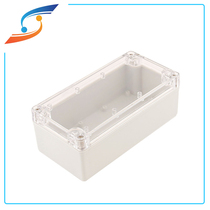 Outdoor waterproof junction box transparent cover 80 * 160 * 55 Security monitoring Rainproof box plastic circuit board dust-proof box