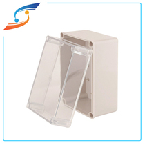 Waterproof junction box transparent cover outdoor strong electricity 150 * 200 * 130 terminal box Sub-wire box Seal abs plastic case