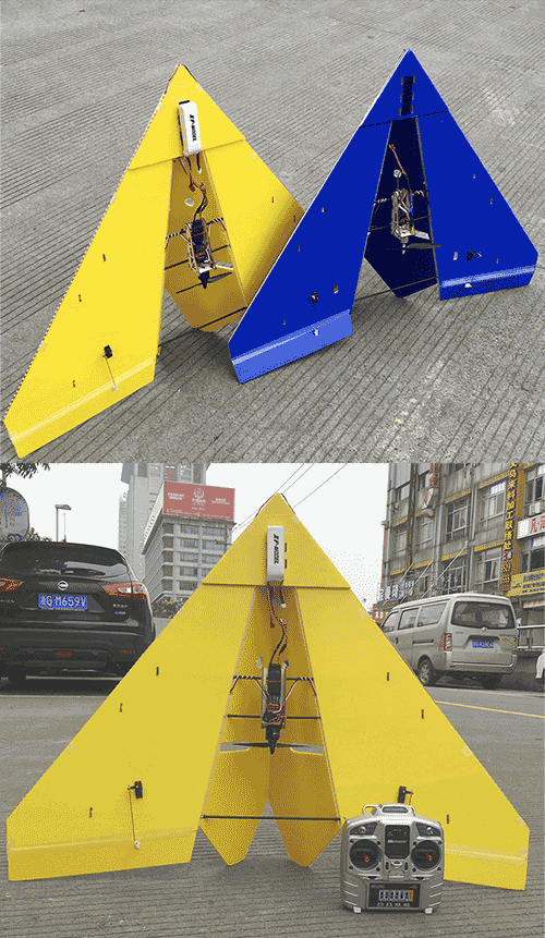 RC máy bay giấy máy bay điều khiển từ xa máy bay lượn cánh cố định siêu lớn bảng KT tấm màu lắp ráp Su 27 đồ chơi đồ chơi trẻ em giá rẻ