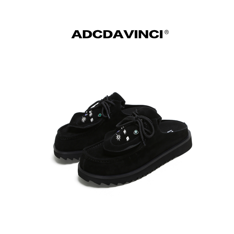 Wang Haoge's Same Style Adc Da Vinci Birkenstock Shoes, Comfortable Closed-Toe Outdoor Hiking Slippers for Men and Women