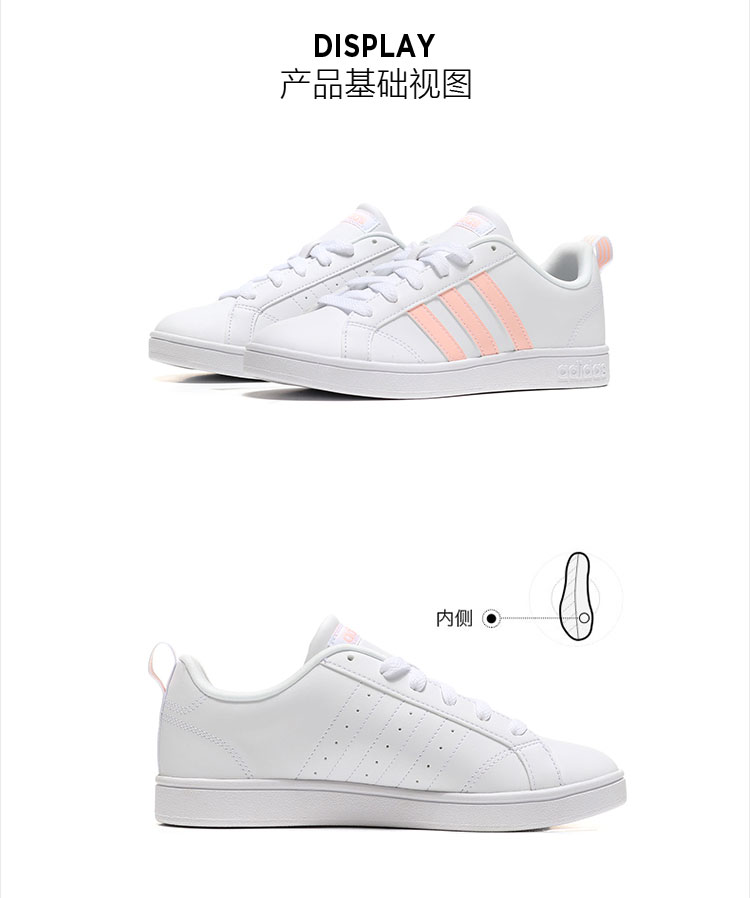 Giày nữ Adidas adidas 2018 mới thấp giúp giày thông thường AW3865 giày thể thao nữ adidas
