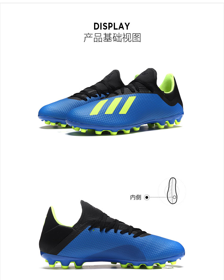 Giày thể thao nam Adidas adidas giày bóng đá 2018 mới X series AG giày thể thao móng tay CG7163 giay the thao nam