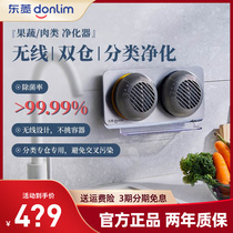 Dongling classified fruit and vegetable purifier ingredient cleaner household double warehouse wireless except farm and disability automatic washing meat