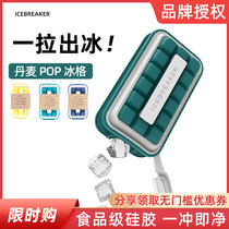 Danish pop silicone ice grid mold Ice Cube icebreaker Ice Box mini non-smithing artifact home