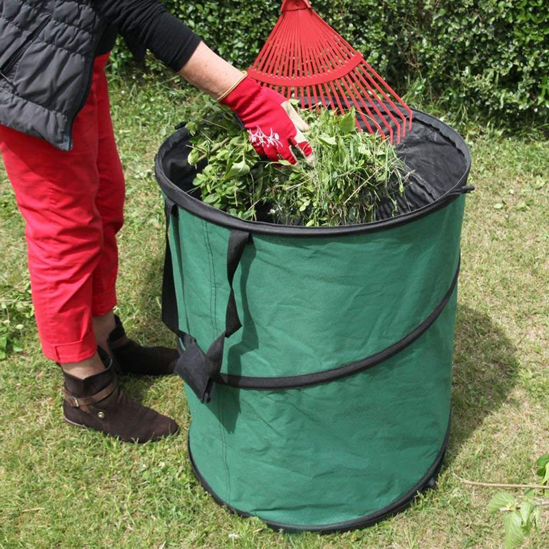 Gardening Leaf Bucket, Leaf Litter Bag, Foldable Garden Tool, Garden Cleaning Yard Collector